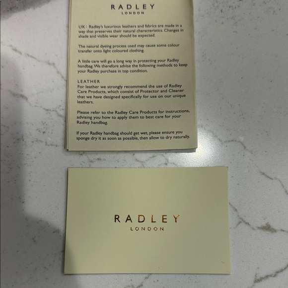 Radley London Gordon Road Quilted Leather Mini Zip Top Crossbody Pink - Picture 3 of 7